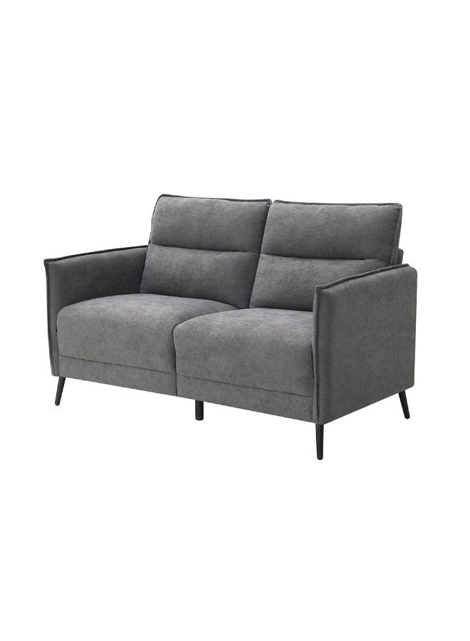 DANUBE HOME Aisha 2 Setaer Fabric Sofa - Grey - Image 4