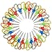 Juvale School Supplies for Kids Blunt Tip Scissors Bulk School Supplies for Crafts Activities Bulk Classroom Scissors 5Inch Multicolor 24Pack - Image 3