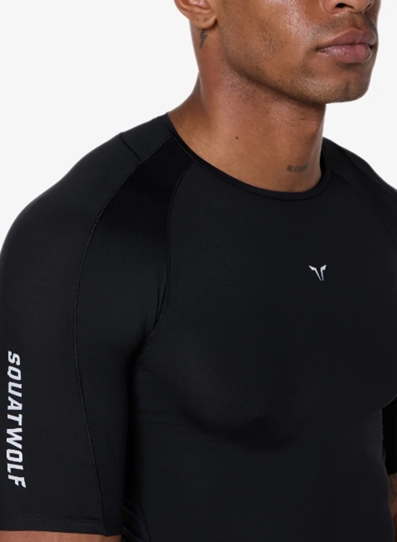 Squatwolf BLACK Actcool T-Shirt for Men | Best Price UAE