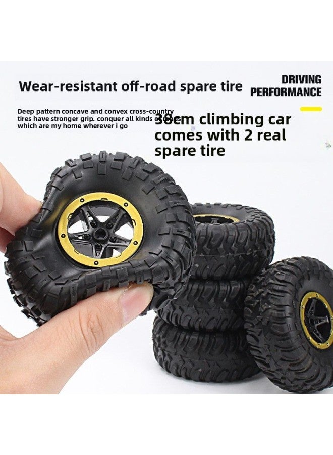 Oversized Four-wheel Remote Control Off-road Vehicle Alloy High-speed Six-wheel Climbing Car Children's Toy Boy Remote Control Car Toy-Color:28cm Alloy Climbing Car Powder [four-wheel Drive + With Lights]]-Proportion:1 Set Of Rechargeable Batteries [play For 30 Minutes]]