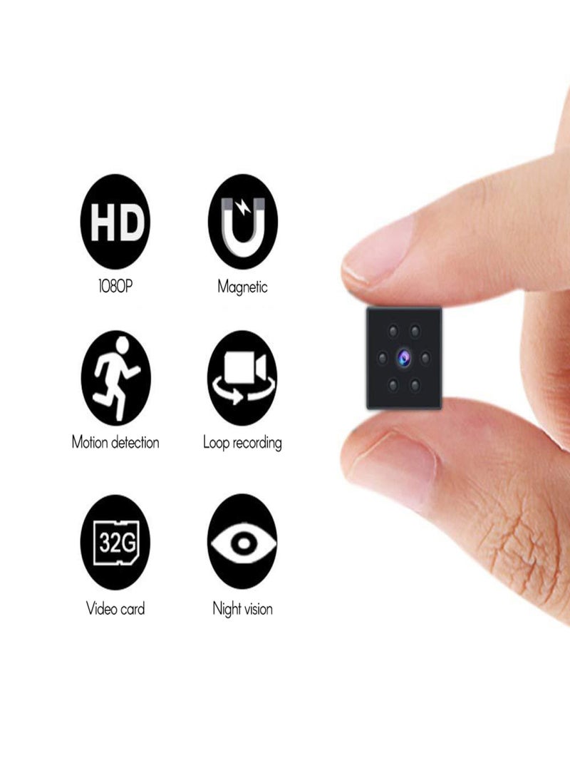 Generic HD 1080P Mini DV Camera Car Camcorder with TF Card Slot Infrared Night-vision Camera with Motion Sensor Magnetic Wireless Camera with Accessories for Home Securtiy  - Image 5
