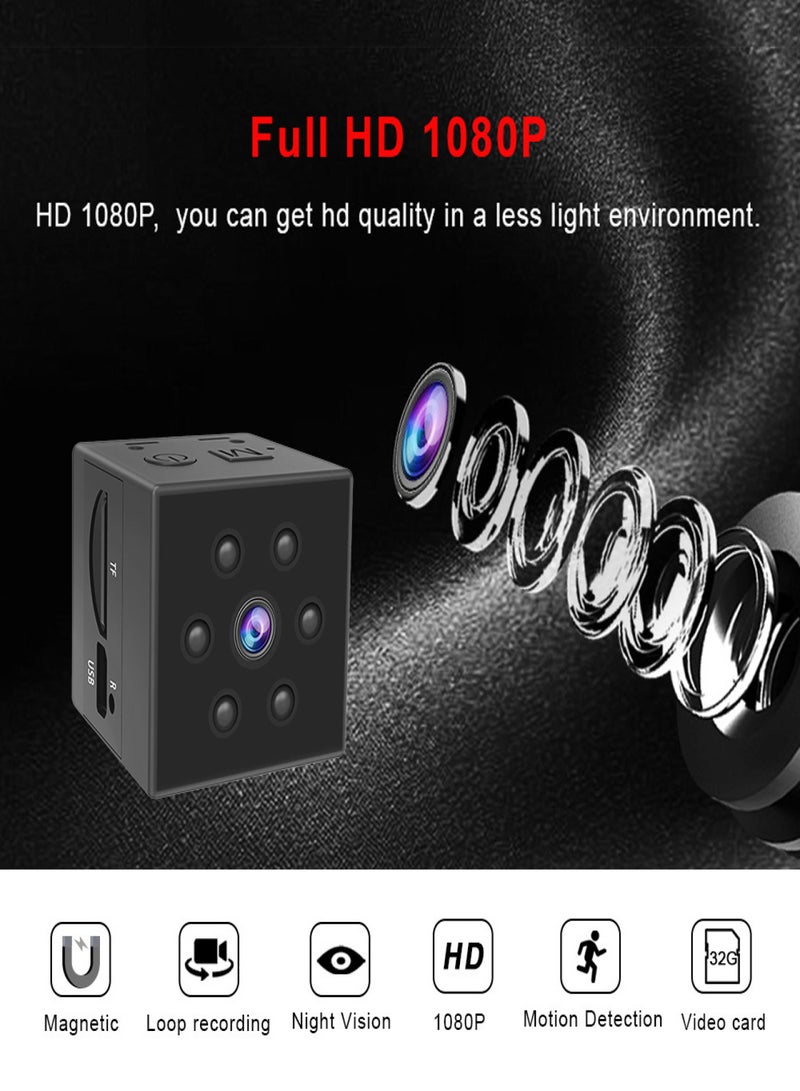 Generic HD 1080P Mini DV Camera Car Camcorder with TF Card Slot Infrared Night-vision Camera with Motion Sensor Magnetic Wireless Camera with Accessories for Home Securtiy  - Image 2
