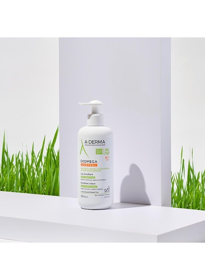 A-Derma Exomega Control Emollient Lotion Anti-Scratching 400ml - Image 4