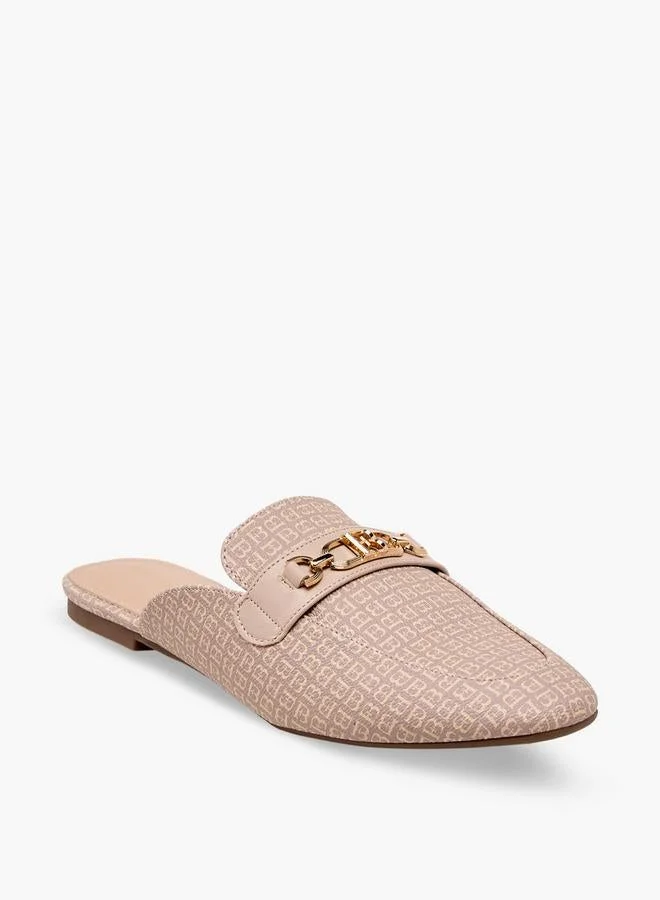 فلورا بيلا من شو إكسبرس Women Monogram Print Mules