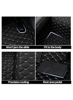 WINCA Car Floor Mats Compatible With Toyota camry 2006 - 2011 PVC Leather Floor Mat Non-slip Foot Mats Weather Color Available (Silver)  - Image 5
