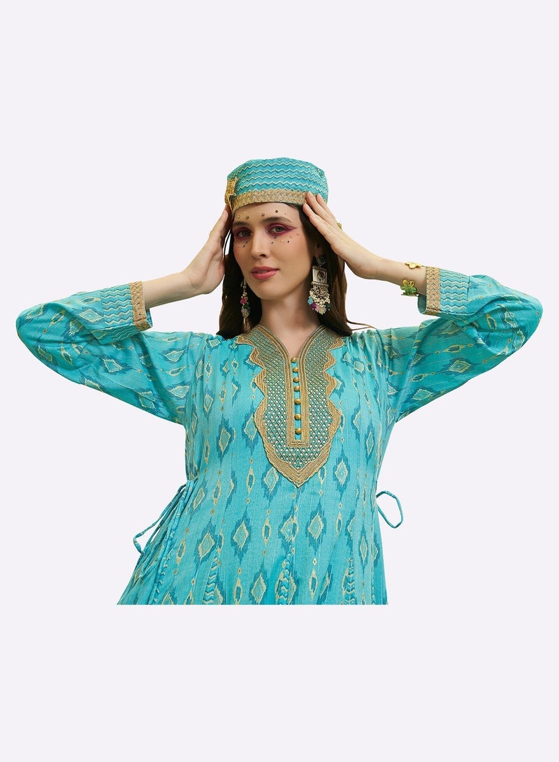 Sara Arabia جلابية سارة العربية ماكسي - Image 4