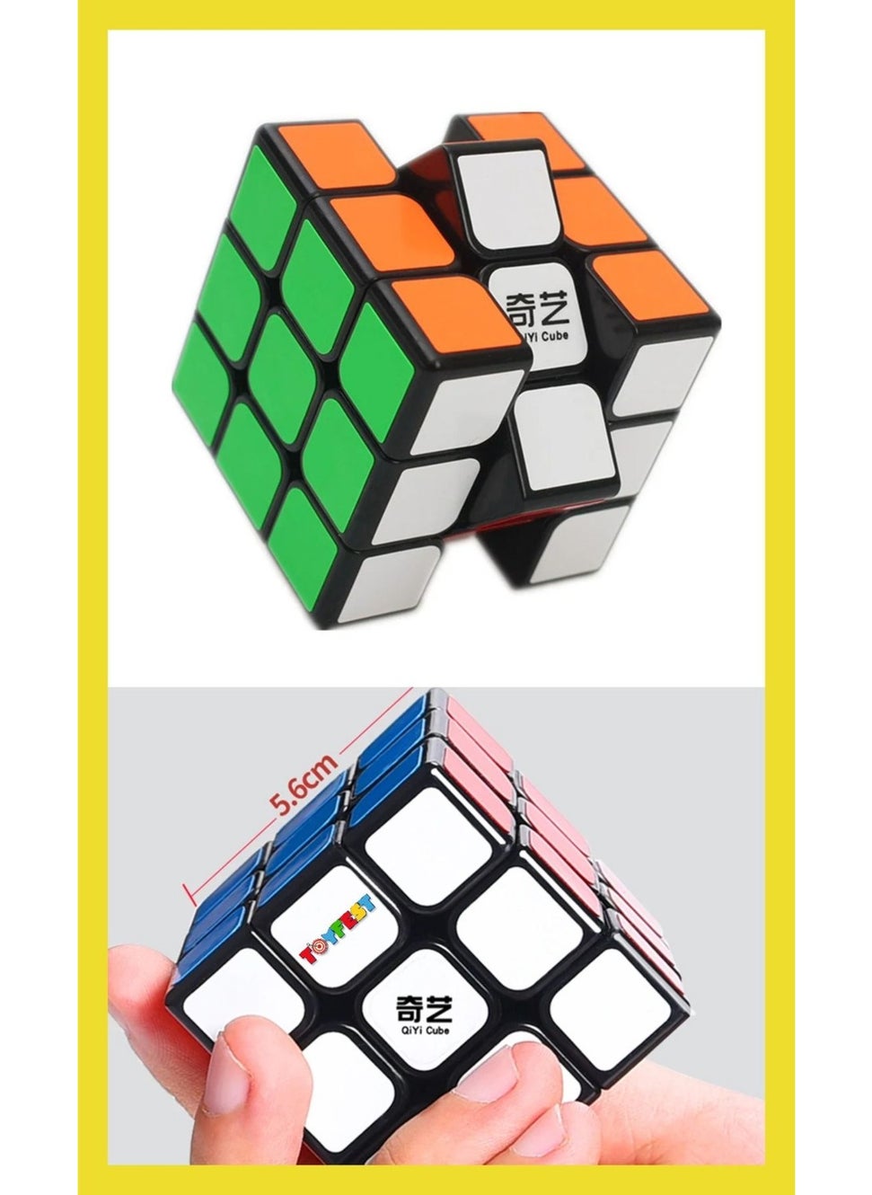 Toyfest 3x3 Qy Speed Intelligence Cube Mind Cube Rubik's Cube  - Image 1