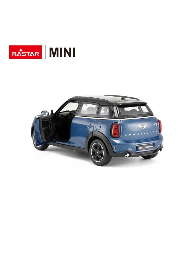 RASTAR 1:24 Scale Die-Cast MINI Countryman Model Car, Officially Licensed MINI Toy Car - Image 2