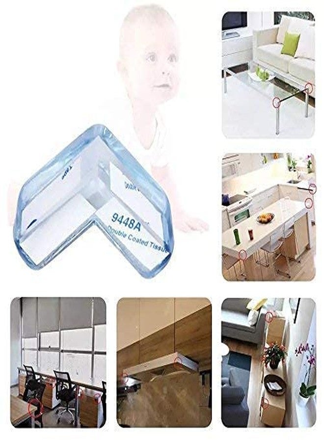 Packcy Baby Safety Proofing Silicone Corner & Edge Guard Protector | Soft Cushion Strip for Table Edges, Glass Tops, Walls Sharp Corners Babyproof Bumper Set Home - Image 3