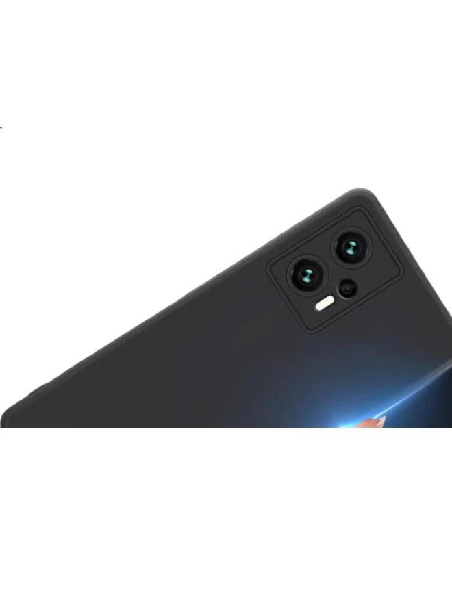 Maikuqi, Suitable For Redmi Note 11T Pro, Matte Phone Case, Xiaomi Redmi Protective Cover, Full Lens Protection Soft Shell Anti-Drop Outer Case, Matte Black - Image 3