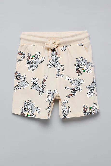 أر أند بي 2 Pack Printed Shorts with Drawstring Waist