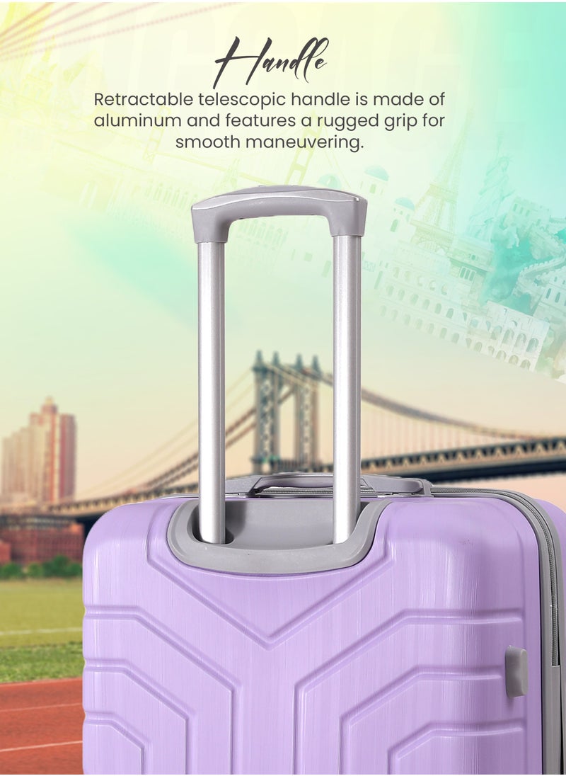 STARLIFE 3 Piece ABS Hard side Trolley Luggage Set Spinner Wheels with Number Lock 20/24/30 Inch  - Image 3