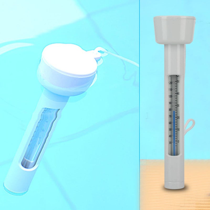 Mini Floating Water Thermometer: Shatter Resistant Waterproof Premium Material - Quick 0‑50℃ Measurement Large Display for Swimming Pools Spas Fish Tanks Aquariums Indoor Outdoor Use - Image 3