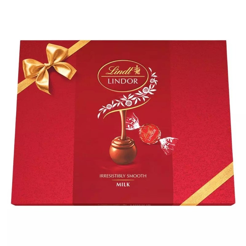 Lindt Lindor Irresistibly Smooth Milk Chocolate Gift Box 199gms