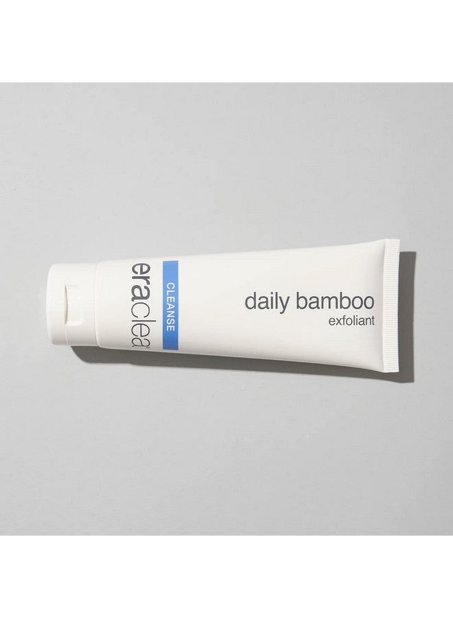 eraclea Daily Bamboo Exfoliant Exfoliating Face Wash With Lactic Acid And Hyaluronic Acid. Removes Oil Impurities And Makeup To Reveal Radiance Even Tone And Texture For All Skin Types (4 Fl Oz) - Image 2