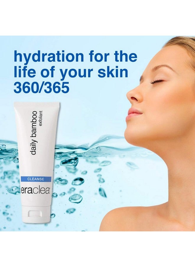 eraclea Daily Bamboo Exfoliant Exfoliating Face Wash With Lactic Acid And Hyaluronic Acid. Removes Oil Impurities And Makeup To Reveal Radiance Even Tone And Texture For All Skin Types (4 Fl Oz) - Image 4
