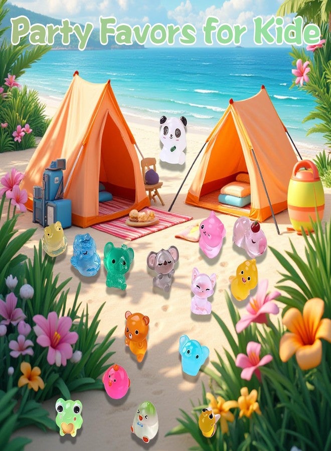 FRAGRANTGARDEN Mini Glow In The Dark Animal Resin Models, Resin Animals Mystery Bags, Individually Wrapped Blind Bags Tiny Animal Figurines, Collectible Mini Animals For Fairy Garden, DIY Crafts (50, animals) - Image 2
