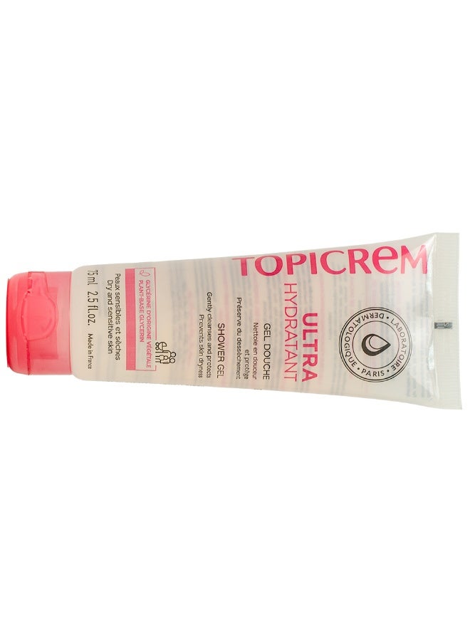 Topicrem Hydra + Gentle Cleansing Gel 75ml - Image 2