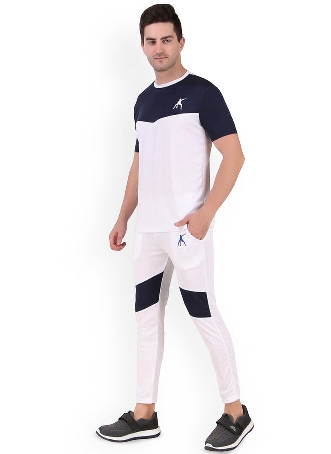 PREEN Colourblocked Round Neck T-Shirt with Trousers Co-Ords - Image 5