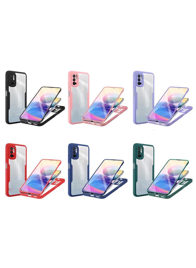 إيروريكس جراب لهاتف Xiaomi Redmi Note 10 5G مصنوع من الأكريليك + TPU بتغطية كاملة 360 درجة - Image 2
