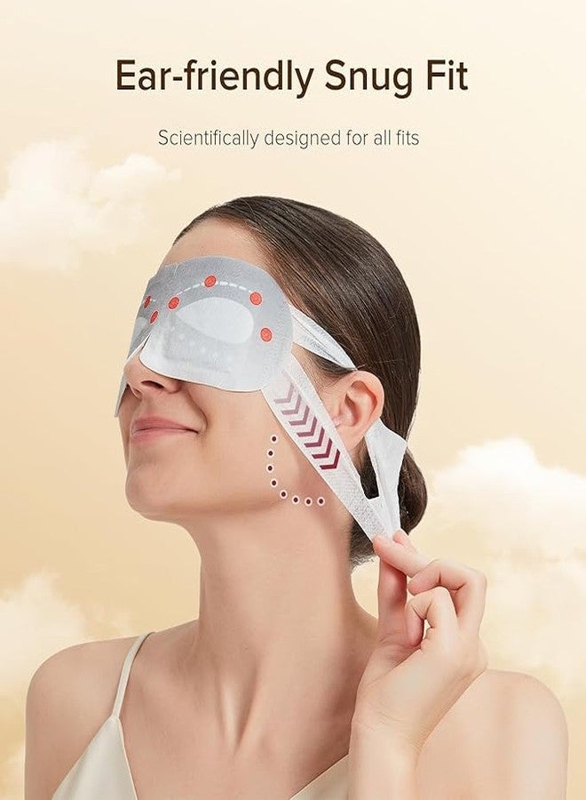 ZHENYEMEI Steam Eye Mask for Sleeping,Relaxation, Disposable,3D Self Heated Eye Mask for Dry Eyes,28 packs - Image 5