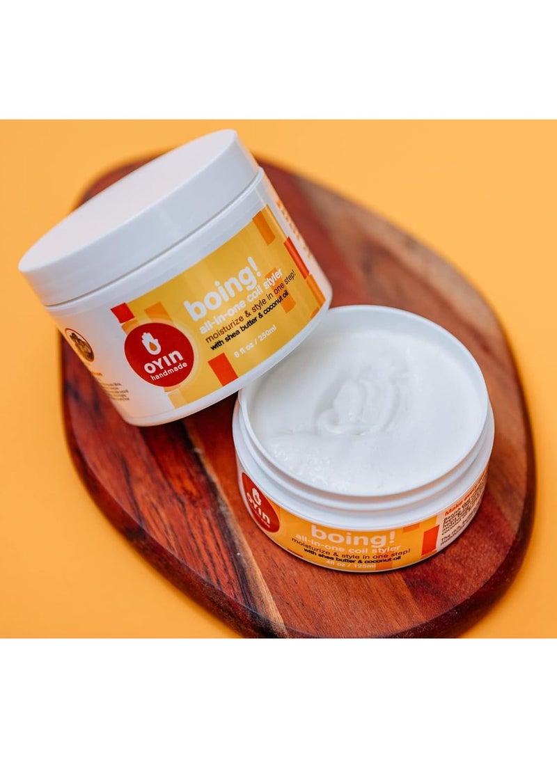 Oyin Handmade Boing! !All-In-One Coil Styler Gel| Defines & Moisturizes |8 oz - Image 3