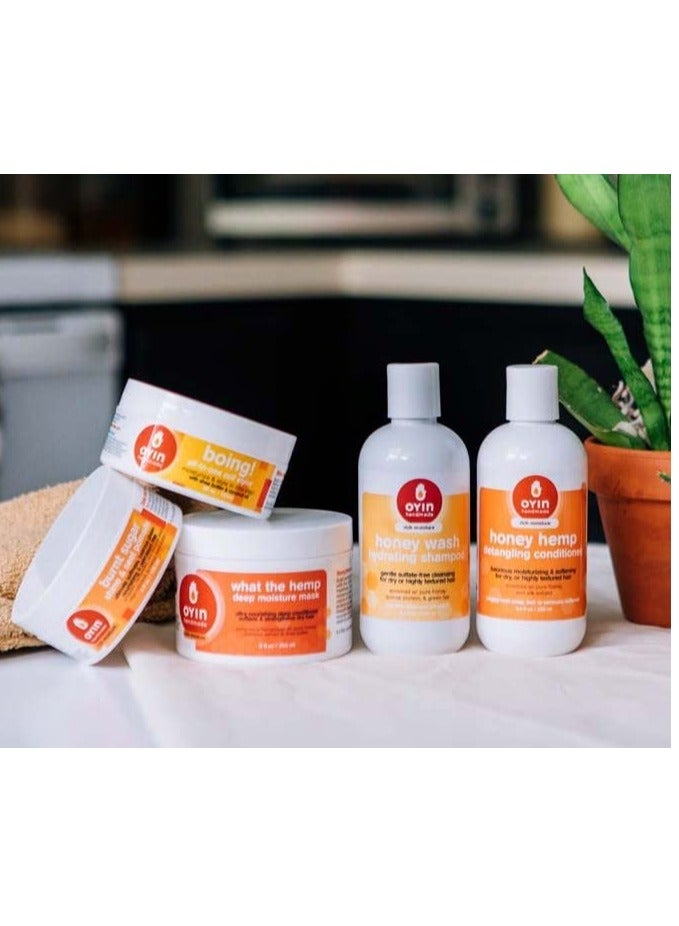 Oyin Handmade Boing! !All-In-One Coil Styler Gel| Defines & Moisturizes |8 oz - Image 4