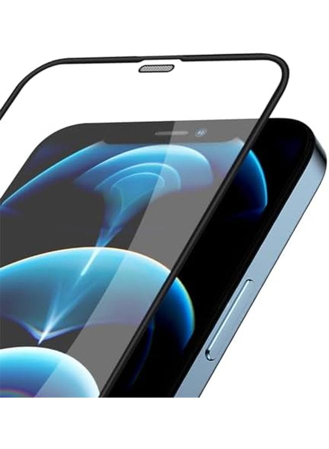 Nillkin Pc Full Coverage Ultra Clear Tempered Glass Screen Protector 0.33Mm 3D Designed For Iphone 12 Pro Max Black - Image 2