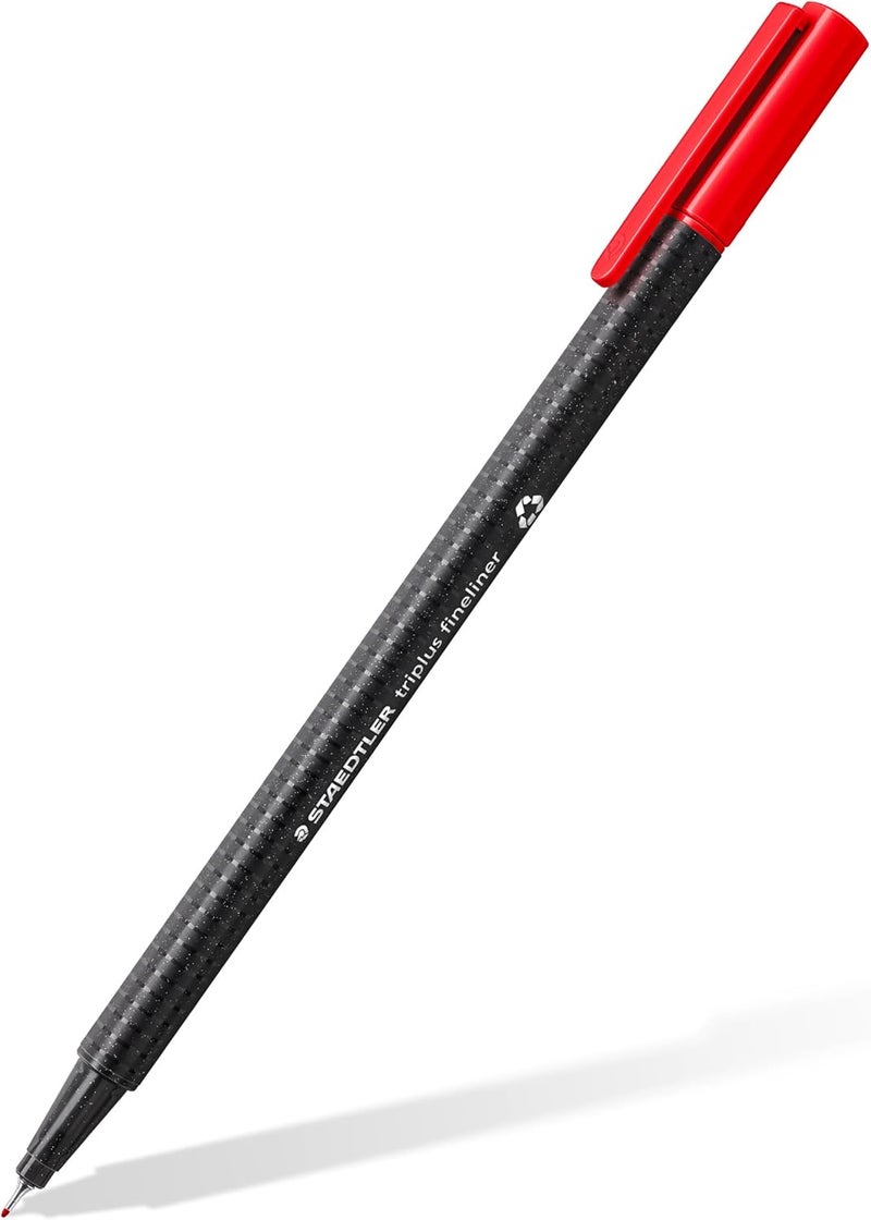 Staedtler Triplus Fineliner Pen Set - Pack of 4 - Image 2