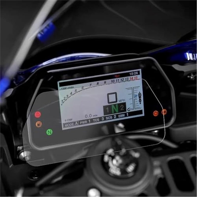 DEMULAX Motorcycle Dashboard Screen Protector for YZF R1 R1M - Image 2