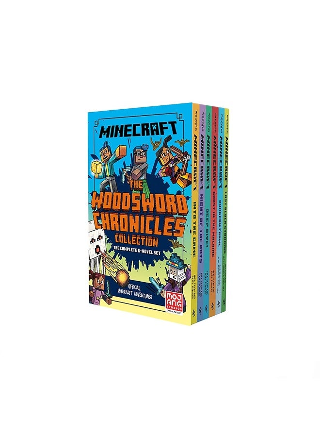Minecraft Woodsword Chronicles 6 Book Slipcase - Image 1