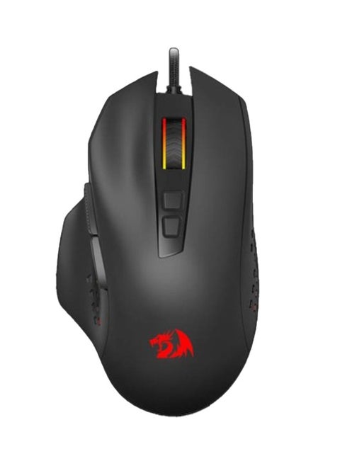 Roadmaster M723 Gaming Mouse, 7 Buttons Programmable Buttons& 5 Backlit Modes, Max 12400dpi, 180cm High-speed Usb Braided Cable