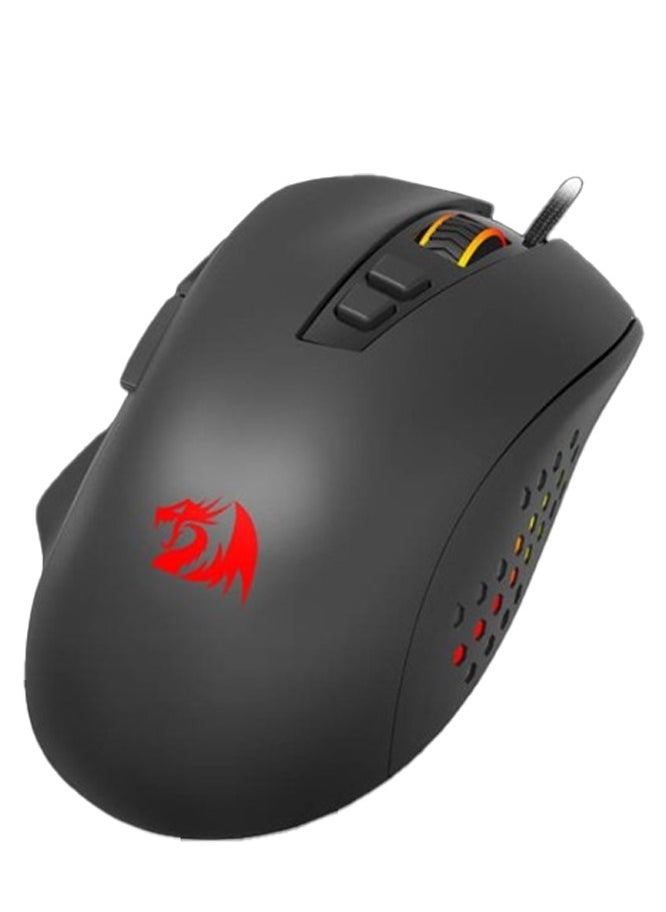 REDRAGON - Roadmaster M723 Gaming Mouse, 7 Buttons Programmable Buttons& 5 Backlit Modes, Max 12400dpi, 180cm High-speed Usb Braided Cable - Image 1
