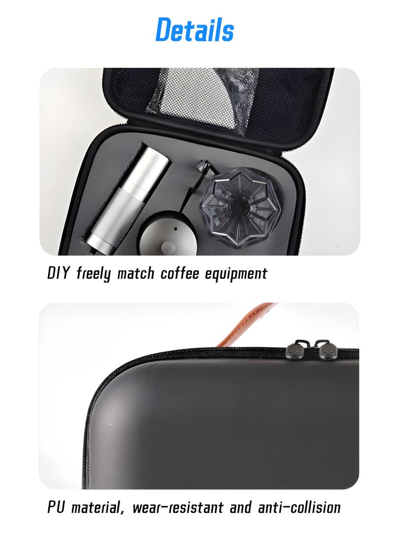 BIG MAX Empty V60 Coffee Bag for Coffee Set, A Travel bag for Coffee Grinder, V60 Filter Paper and Other V60 Coffee Tools (Only Bag) - Image 2