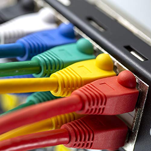NTW Cat6 Ethernet Cable Shielded 15 FT Gray Plated RJ45 Connector Internet LAN Wire Cable Cord for Modem Router PC Mac Laptop PS2 PS3 PS4 Xbox 360 Patch Panel Faster Than Cat5 Cat5e, grey (345-S6-015GY) - Image 4