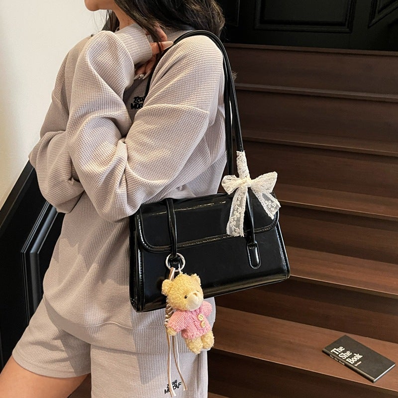Large Capacity Shoulder Bag for Women 2025 Simple and Versatile - Image 3