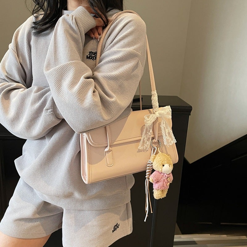Large Capacity Shoulder Bag for Women 2025 Simple and Versatile - Image 1