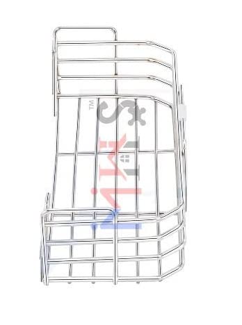 MHS Stainless Steel Chrome Plated Wire Shelf Multipurpose Use For Home Kitchen And Bathroom Wall Mounted With Screws And Wall Plugs (18 inch, Silver) - Image 5