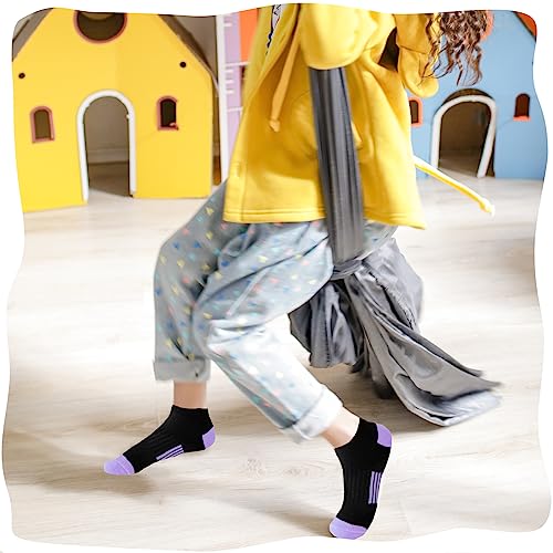 Bemeol Girls Socks 18 Pairs Ankle Socks for Girls Soft Athletic Low Cut Sock(10-14 Years) - Image 3