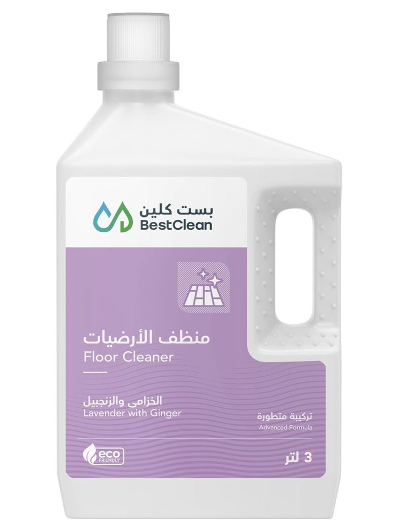 Floor Cleaner Lavender With Ginger Scent, 3L