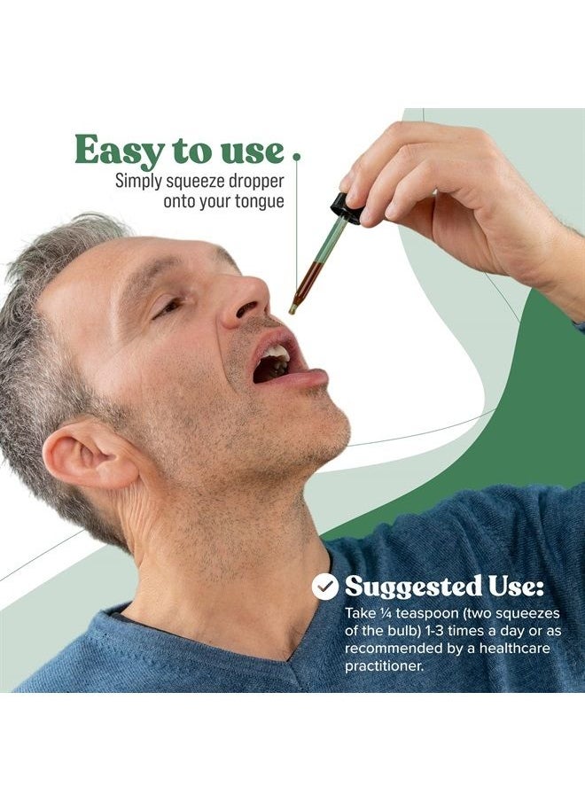 Rejuvica Health - Thyrobin - Advanced Thyroid Support Supplement - Liquid Delivery for Better Absorption - Iodine, Stinging Nettle, Kelp, Astragalus, Ashwagandha & More! - Image 1