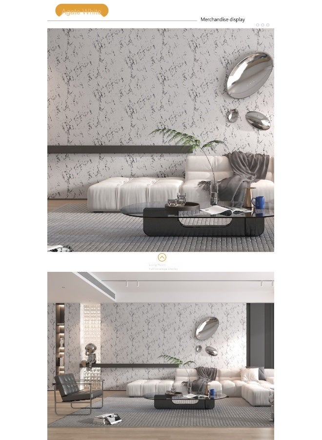 Anna 45cm x 10m Waterproof Decorative Wallpaper for Home Bedrooms and Living Rooms - Image 3