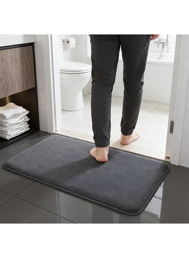 Bath Rug Mat,Washable Bath Mat,Extra Soft and Absorbent Bathroom Mats, Non Slip Washable Carpet for Floor,Machine Washable Shower Rug, Quick Drying Short Plush Floor Bath Tub Mat for Bathroom Kitchen,Toilet Rug for Tub,Bathroom Home Decor Accessories - view 3
