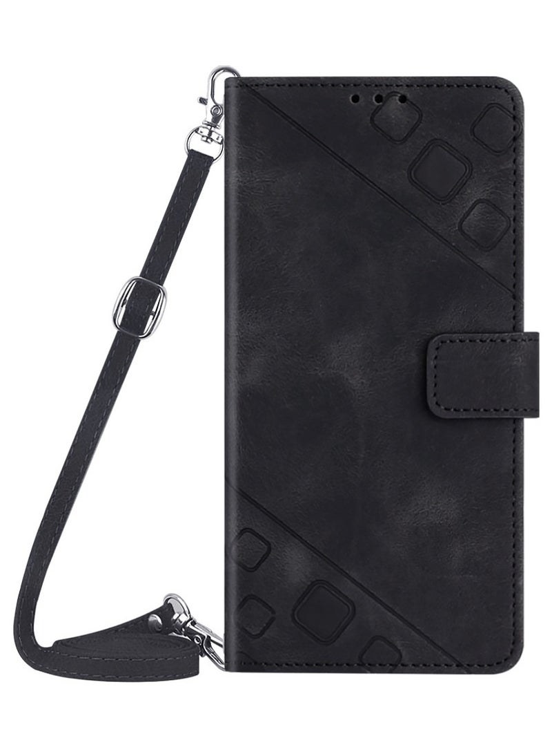general Flip Case for Oneplus 13T,Leather Wallet Case with Card Slot and Wrist Strap Scratch-Resistant Phone Cover - Image 1