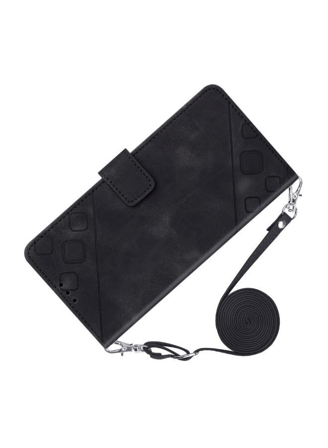 general Flip Case for Oneplus 13T,Leather Wallet Case with Card Slot and Wrist Strap Scratch-Resistant Phone Cover - Image 3