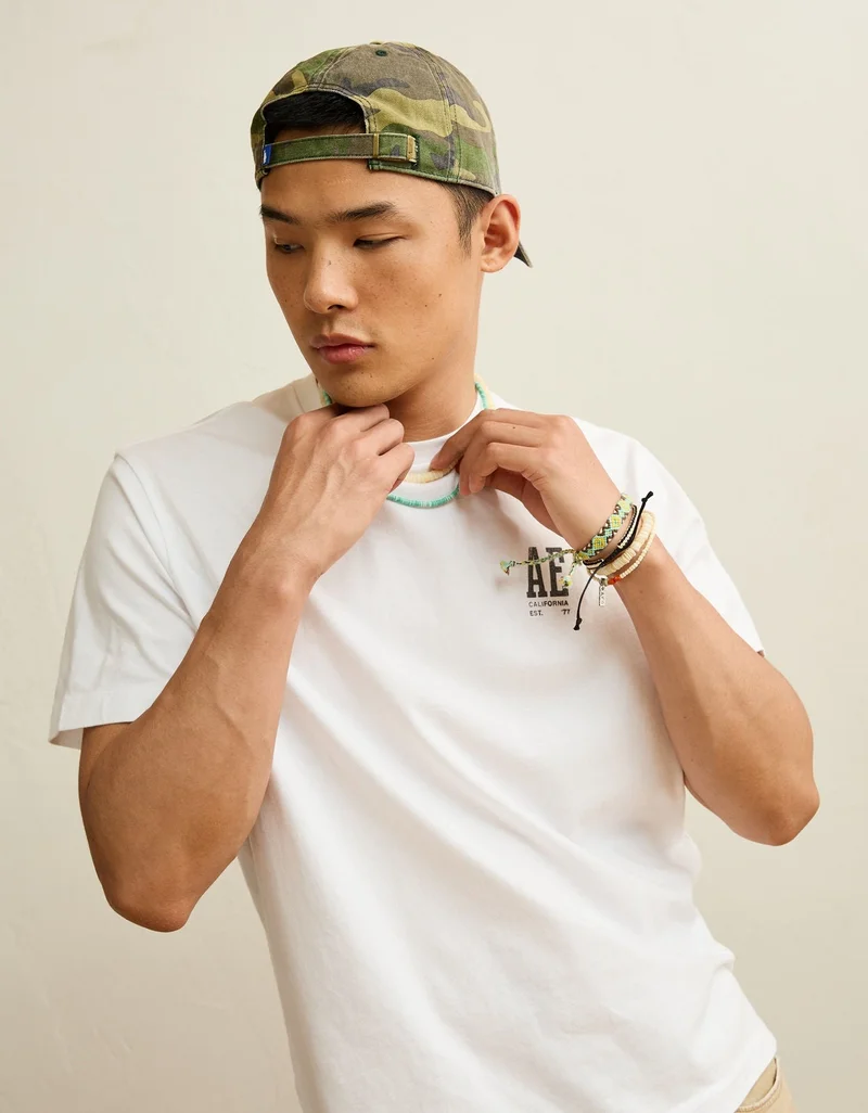 American Eagle AE Logo Graphic T-Shirt