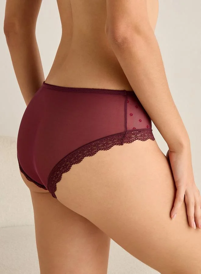 سبلاش فيڤ Hipster Briefs Lace Trim