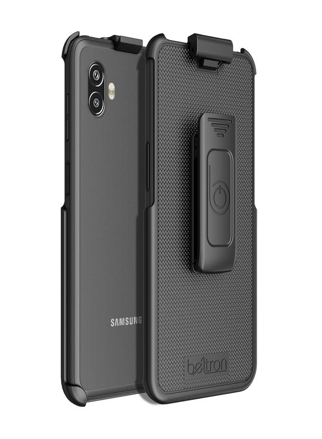 BELTRON Belt Clip Holster for XCover 6 Pro 5G, BELTRON Heavy Duty Rotating Belt Clip Holder Case Compatible with Samsung XCover6 Pro 2022 SM-G736 (AT&T FirstNet Verizon) - Case Free Design - Image 1