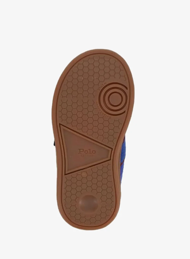 POLO RALPH LAUREN Kids Heritage Court III T-Toe Ez Sneakers