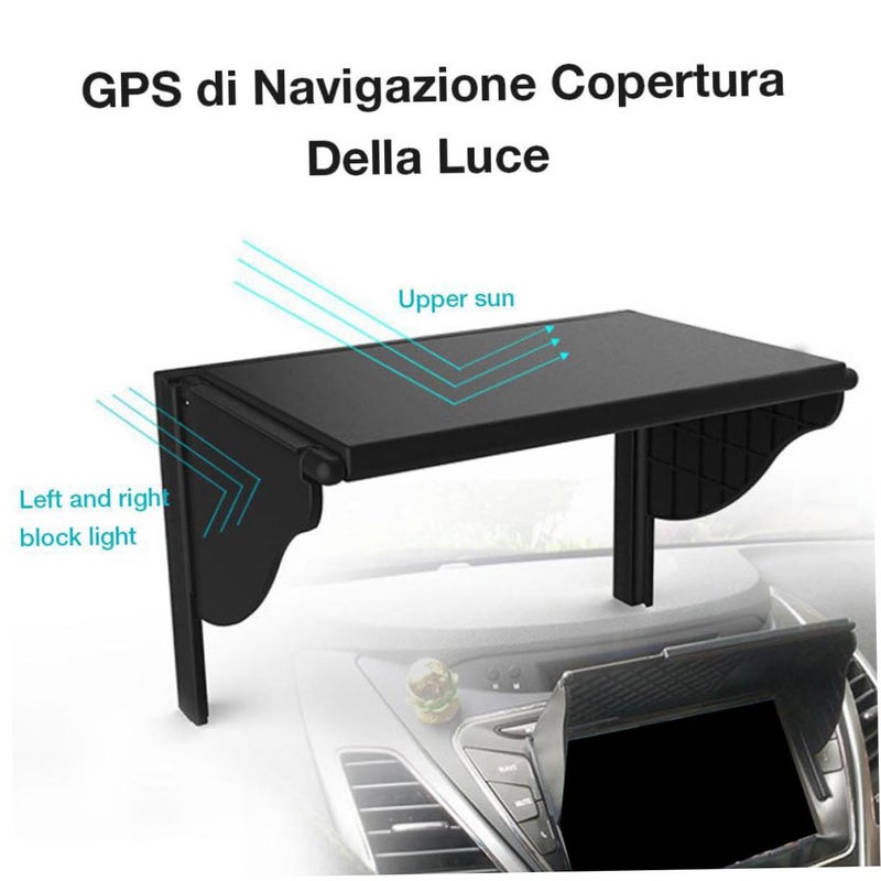 Universal Car Sun Visor Windshield Sunshade Navigation Monitor Anti Glare Shield - Image 5